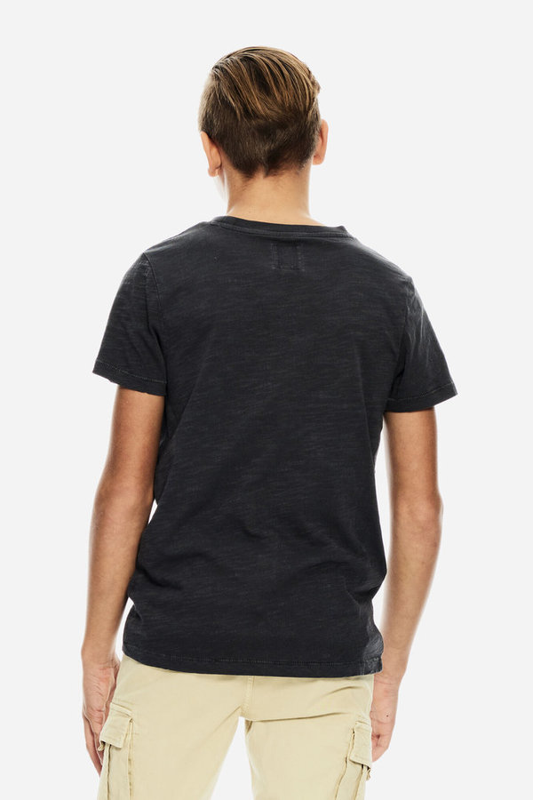 Graues T-Shirt mit Textprint für Jungs von Garcia