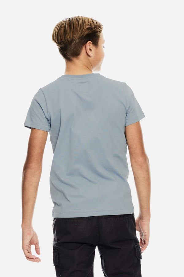 Hellblaues T-Shirt mit Print für Jungs von Garcia