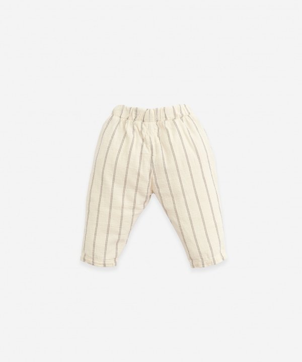 Hose Striped Woven Trousers von PLAY UP