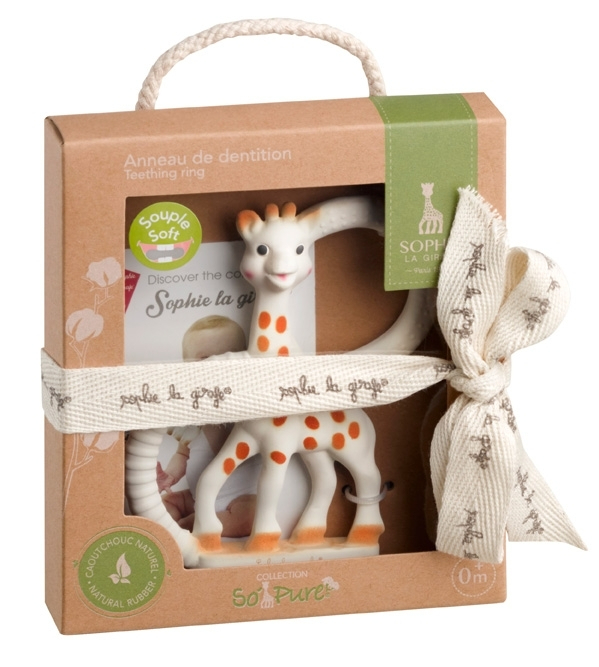 Beißring Sophie la girafe® Version weich/weiße Verpackung