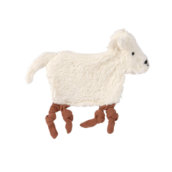 Schmusetuch Schaf mit Schnullerhalter von Lässig