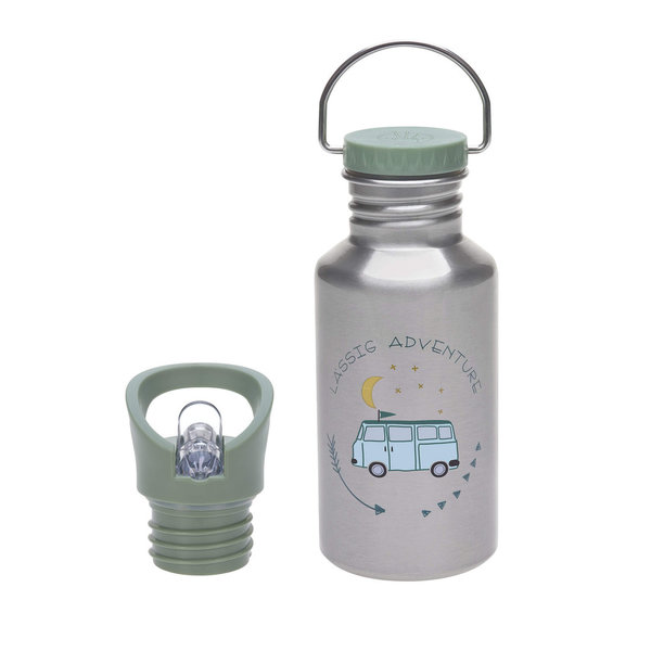 Kinder Trinkflasche Edelstahl - Bottle, Adventure Bus von Lässig