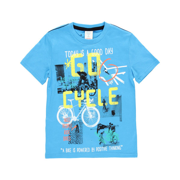 T-Shirt mit Fahrradmotiv von Boboli