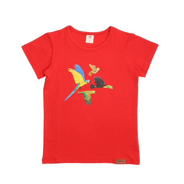 T-Shirt GOTS Papageien von walkiddy