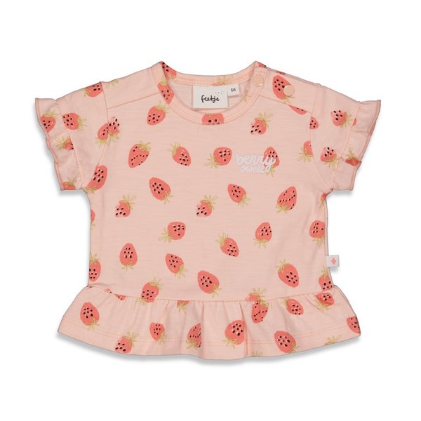 Feetje T-Shirt 'Berry Sweet' mit Alloverprint