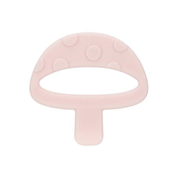 Lässig Baby Silikon-Beißring - Teether, Garden Explorer Mushroom