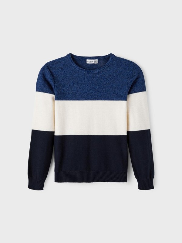 Name it Strickpullover Colorblock