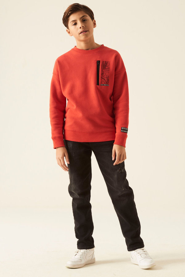 Garcia Sweatshirt in Rot