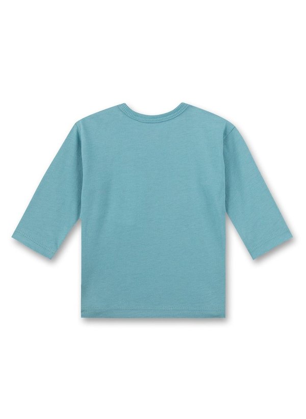 Sanetta Pure Langarmshirt Blau aus Bio-Baumwolle